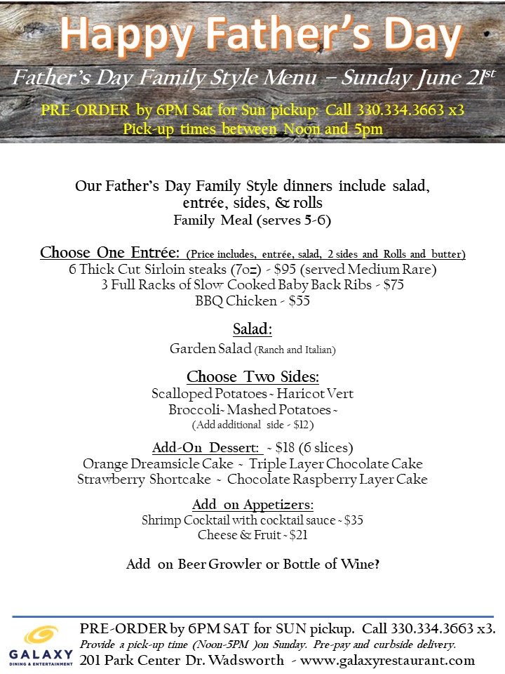 sunday delivery fathers day