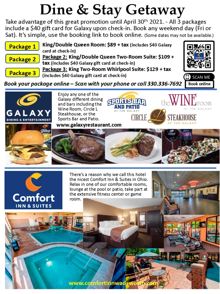 Hotel Promotion - Comfort Inn & Suites The Galaxy Restaurant ...
